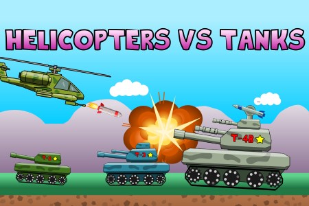 Helicopters vs Tanks